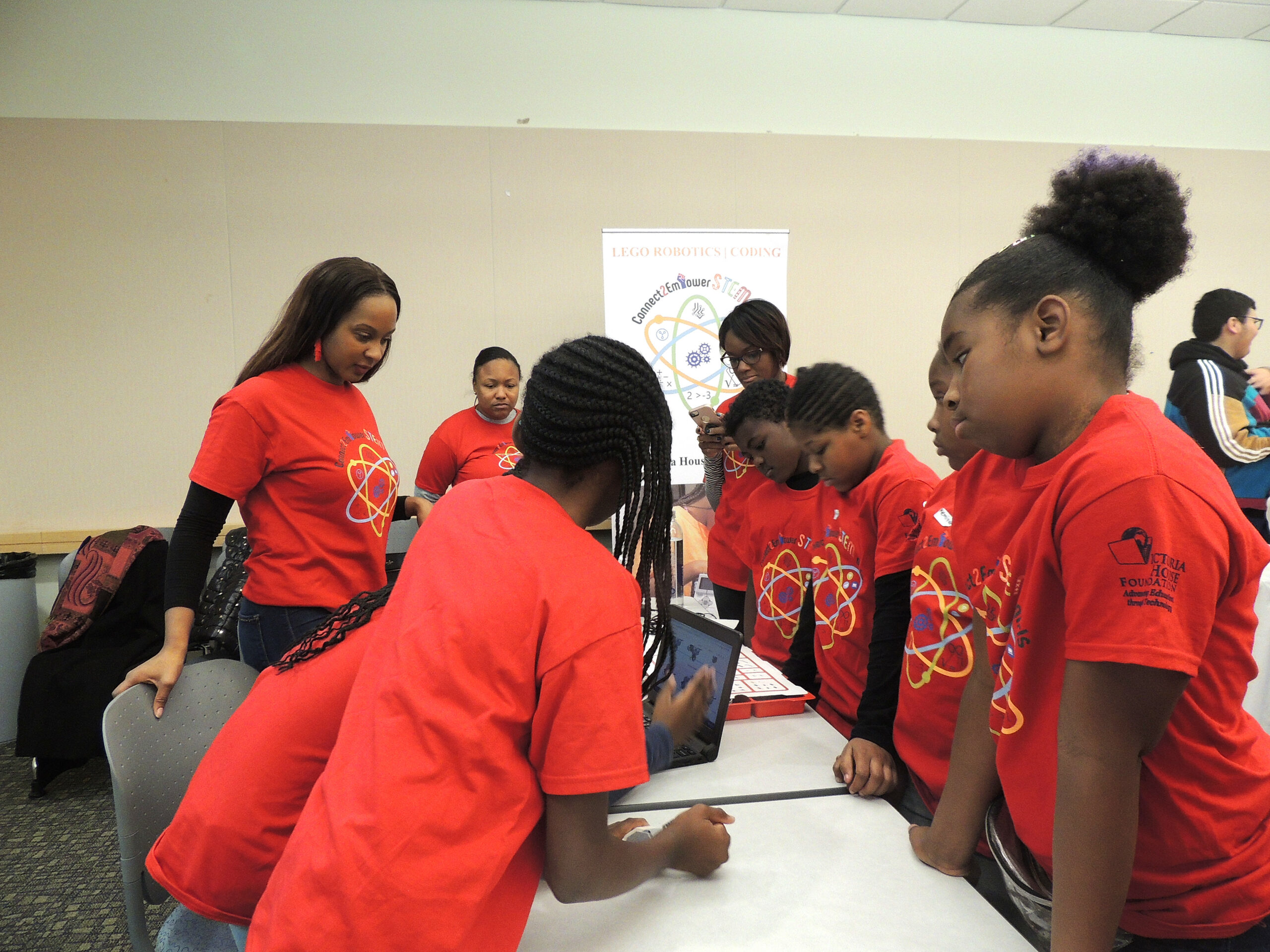 Participants at the VHF Connect2Empower STEM Girls Launching